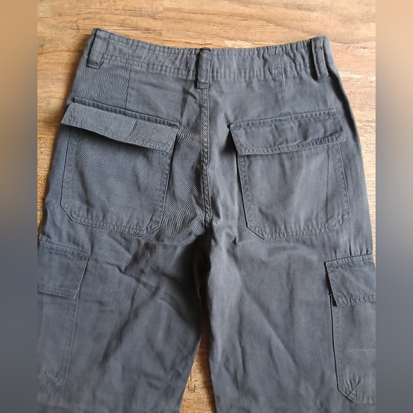 Zara Gray Cargo Pants Size 2 - Picture 4 of 6